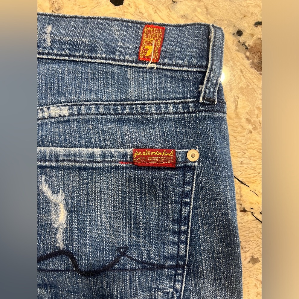7 for all mankind Roxanne Flood jeans blue size 269